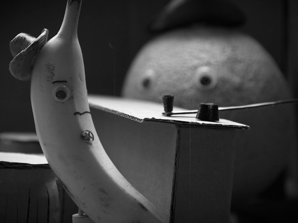 Banana Cassidy gets a drink at Cantaloupe Dan's bar.